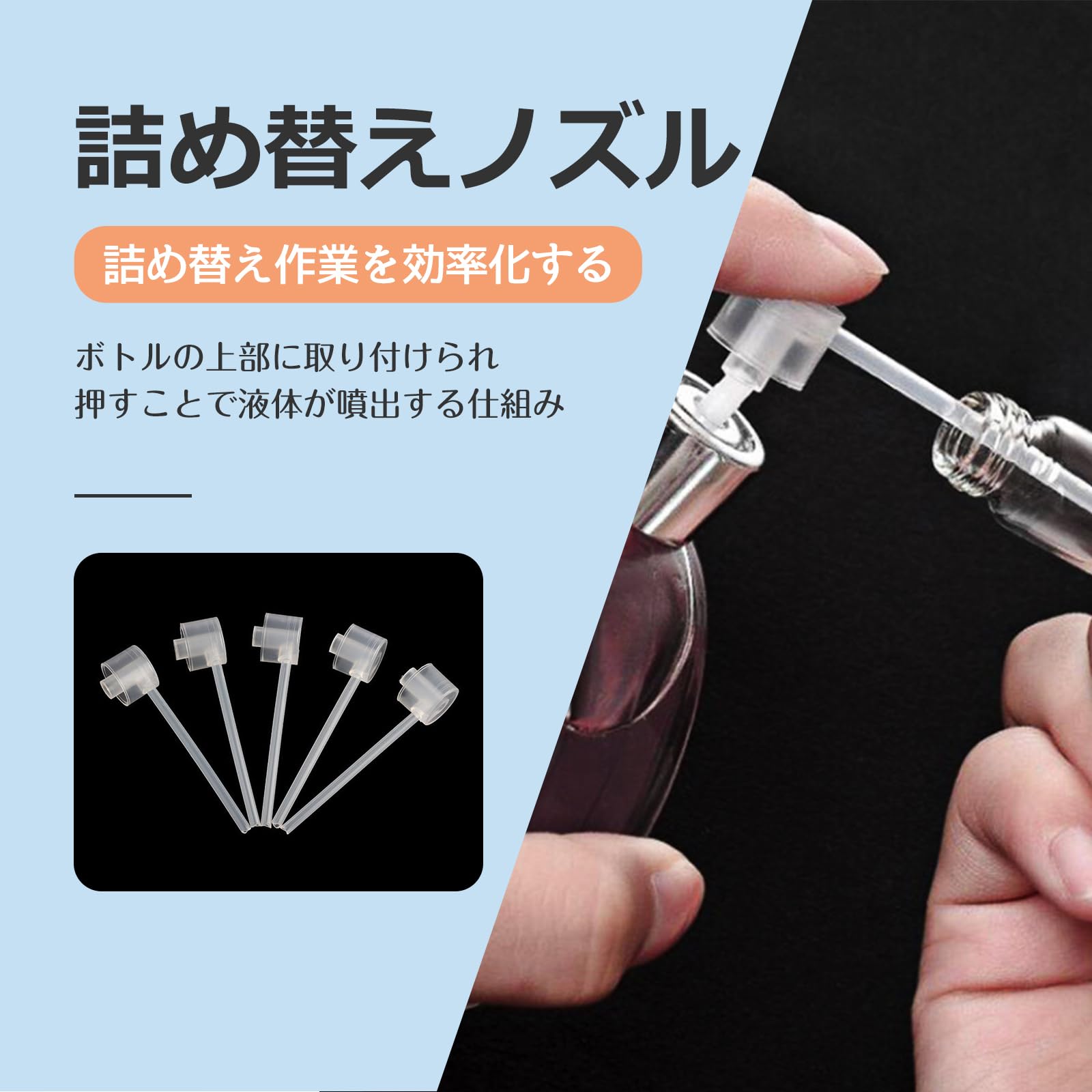 Amazon.co.jp: Sbdsyue(ユェ) 香水詰め替えノズル 20個セット